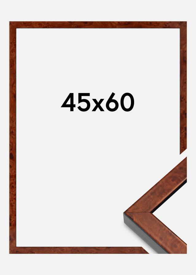 Рамка Hermes Акрилно стъкло Burr Walnut 45x60 cm