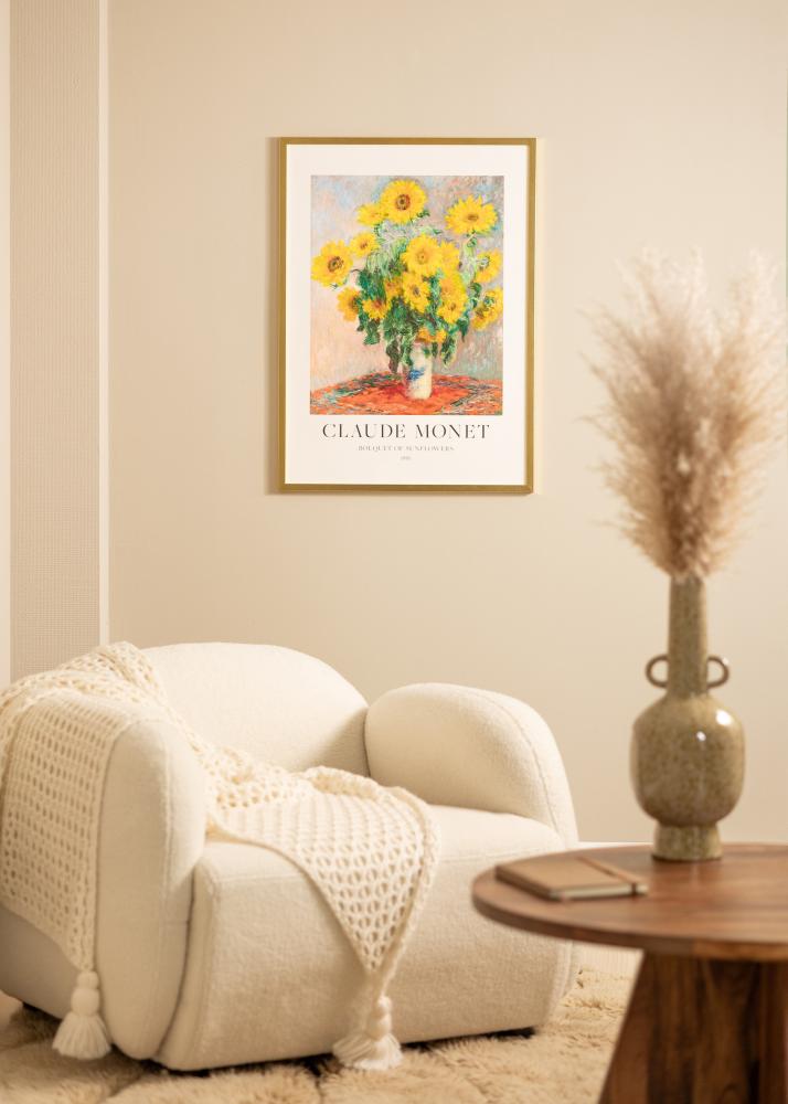 Рамка Minerva Акрилно стъкло Златно 20x25 cm