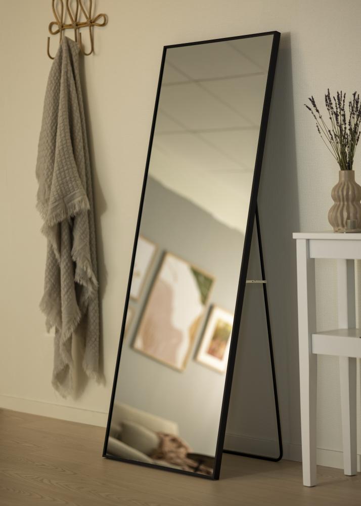 Огледало бор Rectangle Черно 55x150 cm
