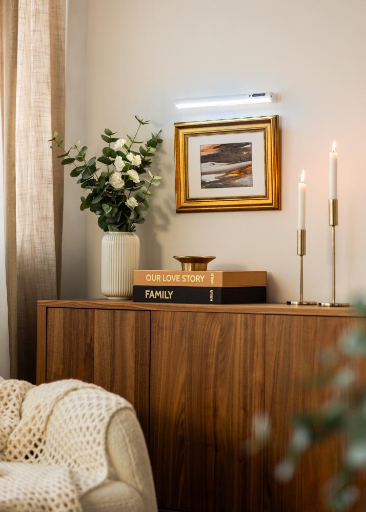 KAILA Illuminate Батерийно Захранвана Осветителна Система за Картини 35 cm - Бял