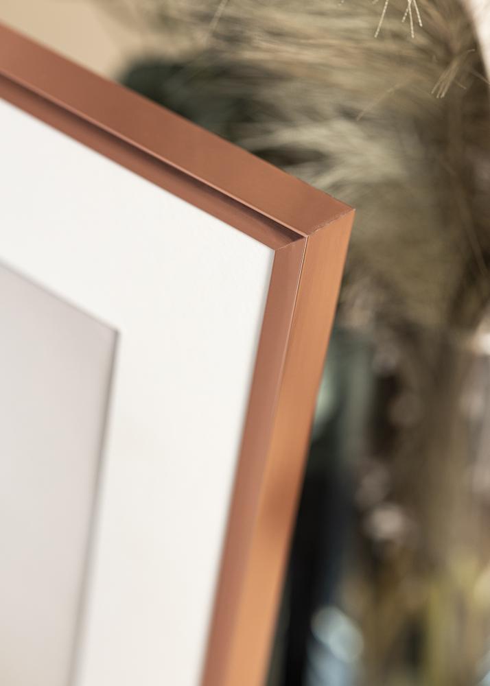 Рамка Постер Frame Aluminum Акрилно стъкло Розово златно 70x100 cm