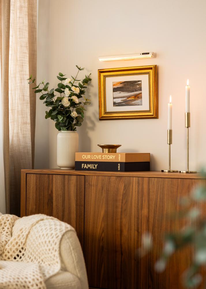 KAILA Illuminate Батерийно Захранвана Осветителна Система за Картини 35 cm - Бял