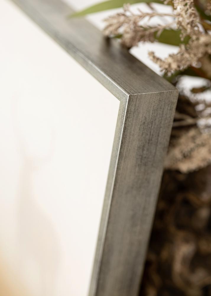 Рамка Geb Рамка за канава Сребърно/бяло - произволен размер