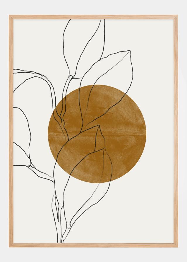 Plant and Sun Постер
