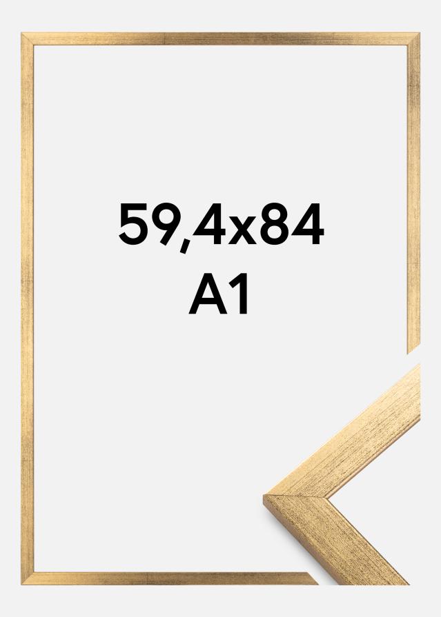 Рамка Стилен Акрилно стъкло Златно 59,4x84 cm (A1)