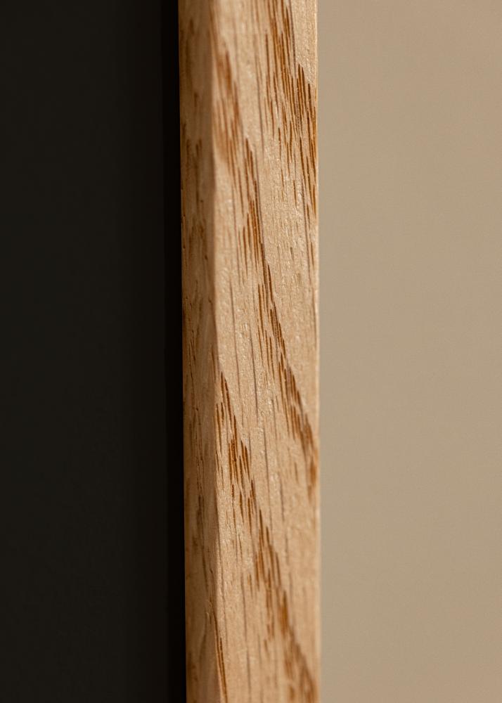 Рамка E-Line Дъб 30x40 cm - Паспарту Черно 20x28 cm