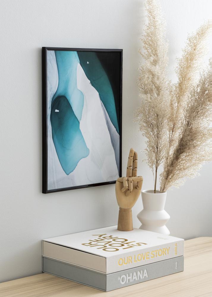 Рамка New Lifestyle Espresso Brown 30x40 cm - Паспарту Черно 18x27 cm