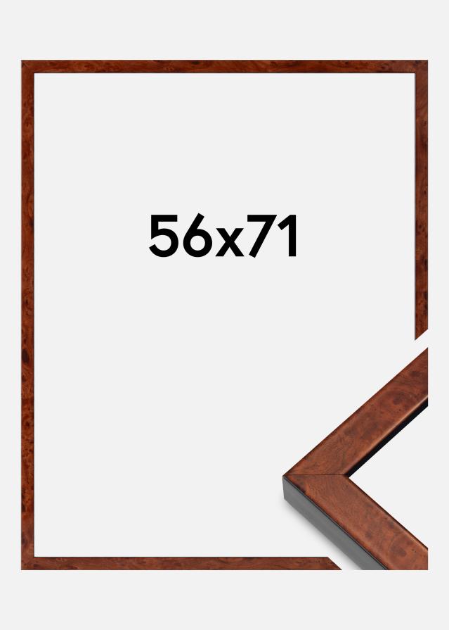 Рамка Hermes Акрилно стъкло Burr Walnut 56x71 cm