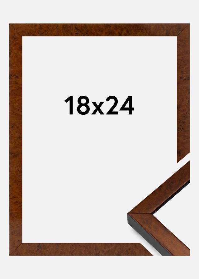Рамка Ares Акрилно стъкло Burr Walnut 18x24 cm