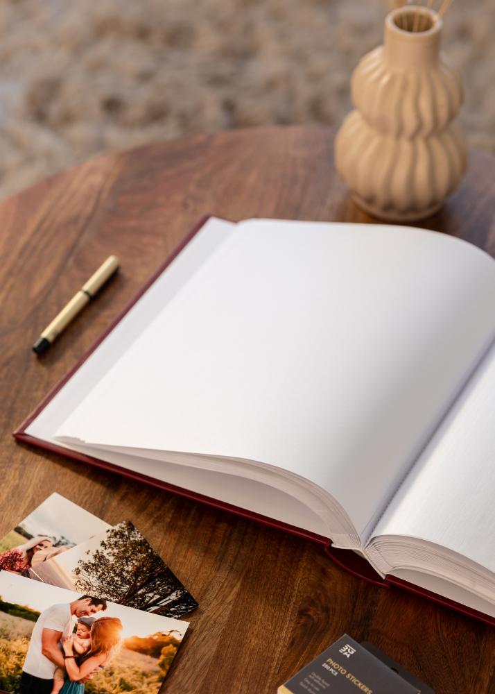 Classico Албум Червено - 30x33 cm (100 Бели Страници / 50 листа)