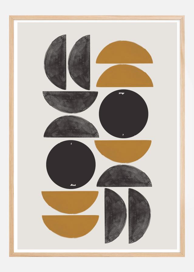 Retro Composition Постер