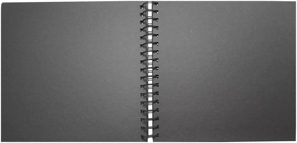 Colors of Life Черно - 30x30 cm (48 Черни Страници / 24 листа)