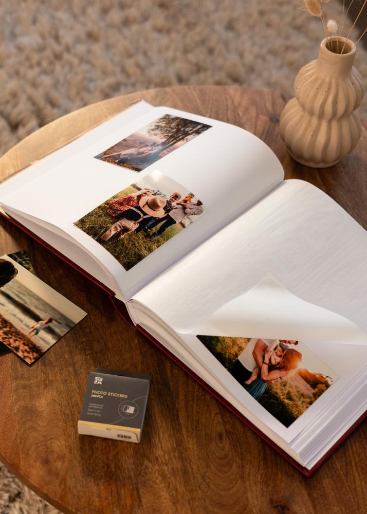 Classico Албум Червено - 30x33 cm (100 Бели Страници / 50 листа)