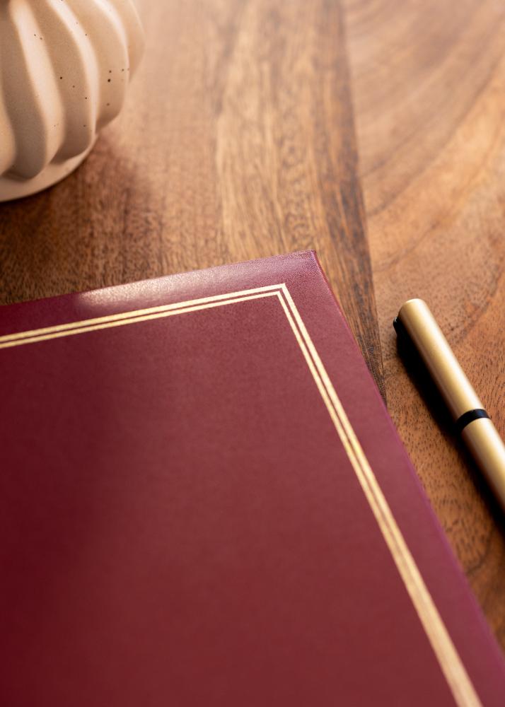 Classico Албум Червено - 30x33 cm (100 Бели Страници / 50 листа)