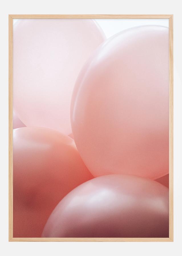 Rosy Balloons Постер