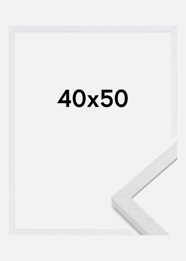 Рамка Glendale Мат Антирефлекторно стъкло бяло 40x50 cm