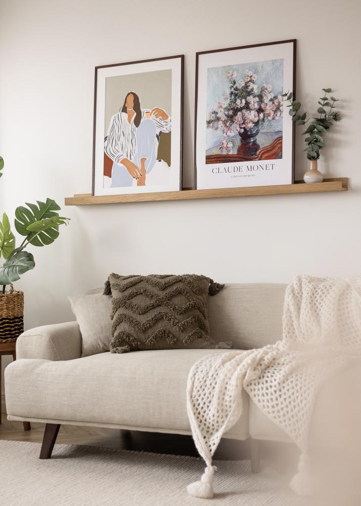 KAILA Рафт за картини Дъб 150 cm