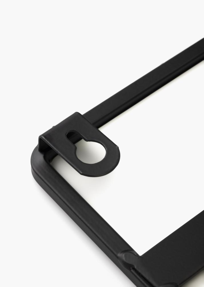 KAILA Огледало с рафт - Черно 31x60 cm