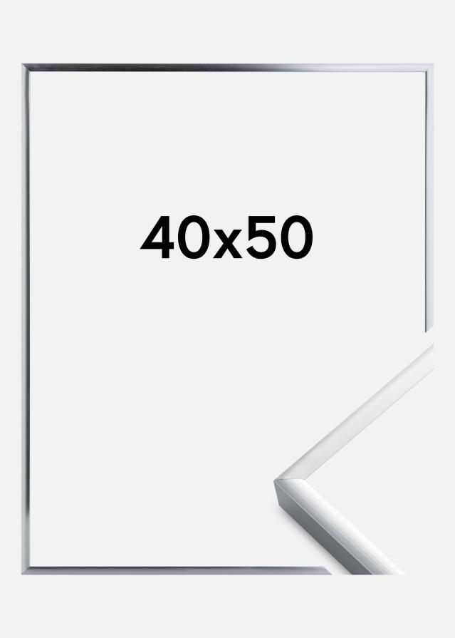 Рамка Постер Frame Aluminum Сребро 40x50 cm