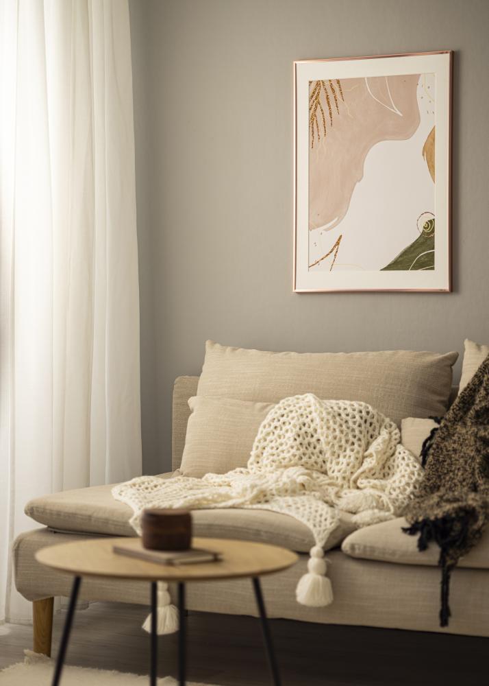 Рамка Постер Frame Aluminum Акрилно стъкло Розово златно 70x100 cm