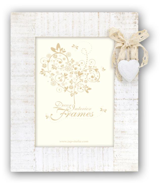 Рамка Kati бяло 15x20 cm