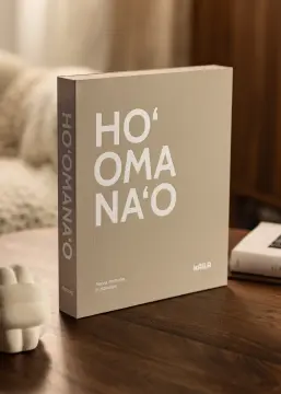 KAILA HO'OMANA'O - Coffee Table Photo Album (60 Черни Страници / 30 листа)