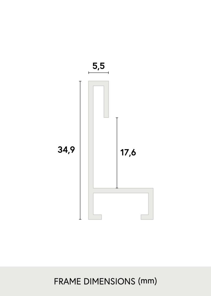 Рамка Nielsen Премиум Zenit Матово черно - по избор Размер