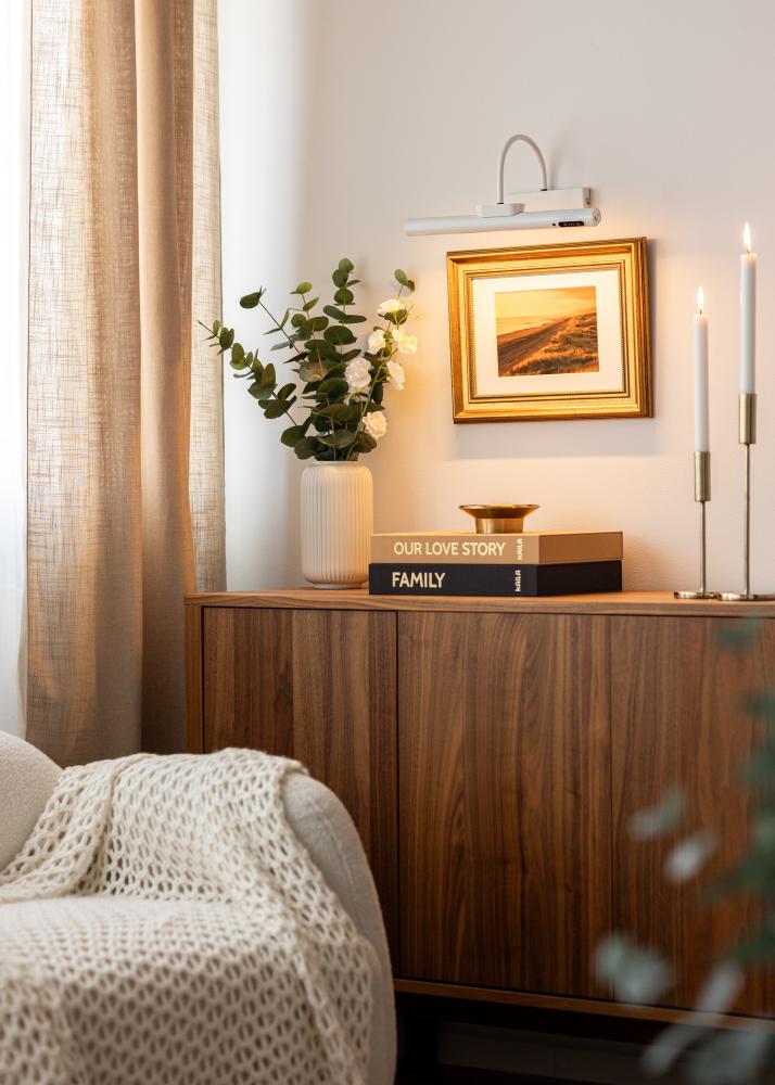 KAILA Spark Bateryno Osveshtenie za Kartini 35 cm - Byal