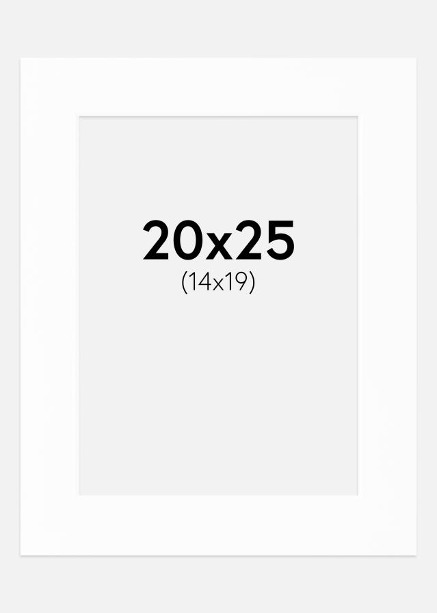 Паспарту Canson бяло Бяло ядро 20x25 cm (14x19)