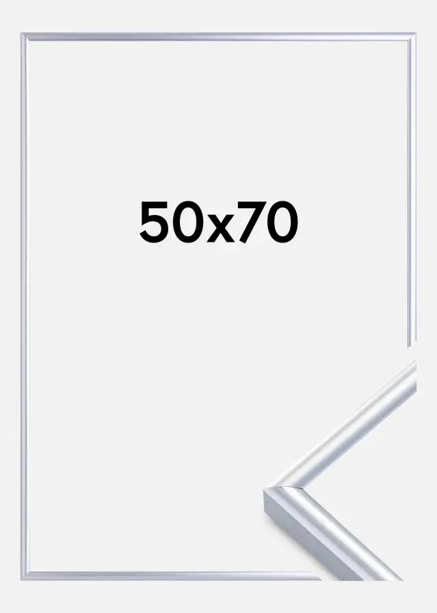 Рамка Victoria Акрилно стъкло Сребро 50x70 cm
