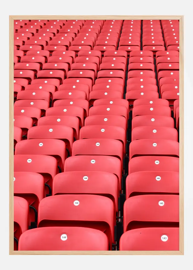 Fotball stands Постер