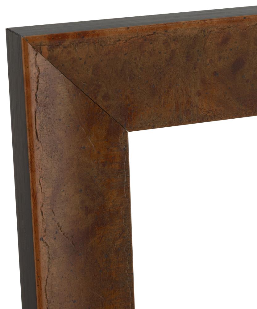 Рамка Ribe Светлокафяво коренов фурнир - произволен размер