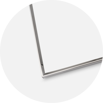 Рамка Гладка Метал Сребро 10x15 cm