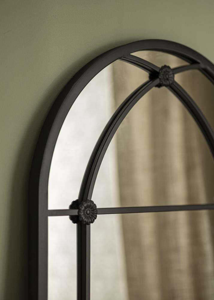 Огледало Fairytale Window Черно 60x100 cm