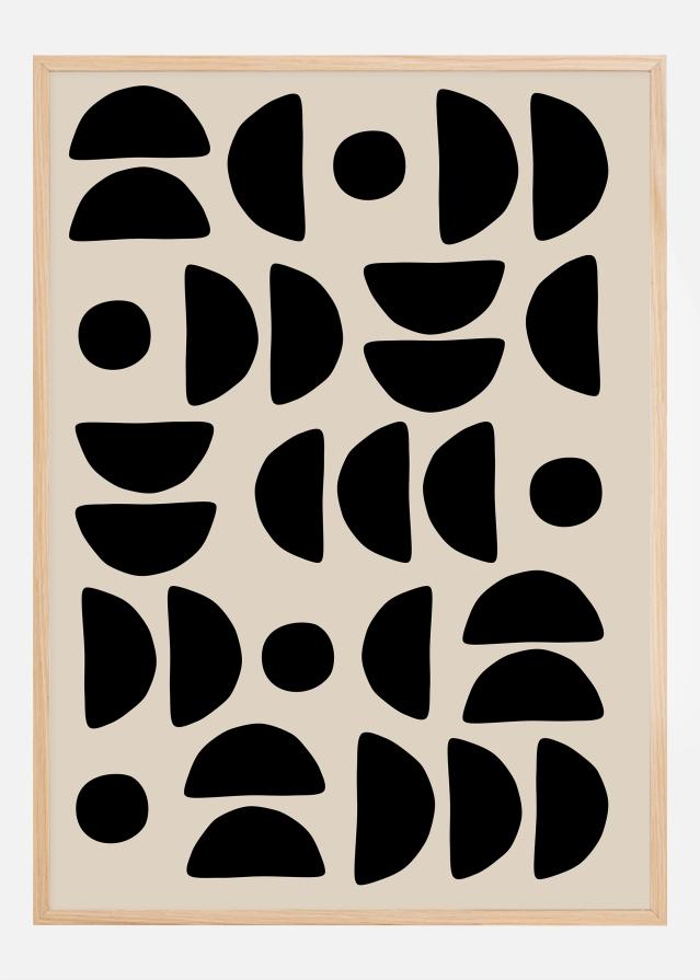 Geometric Pattern Artwork Постер