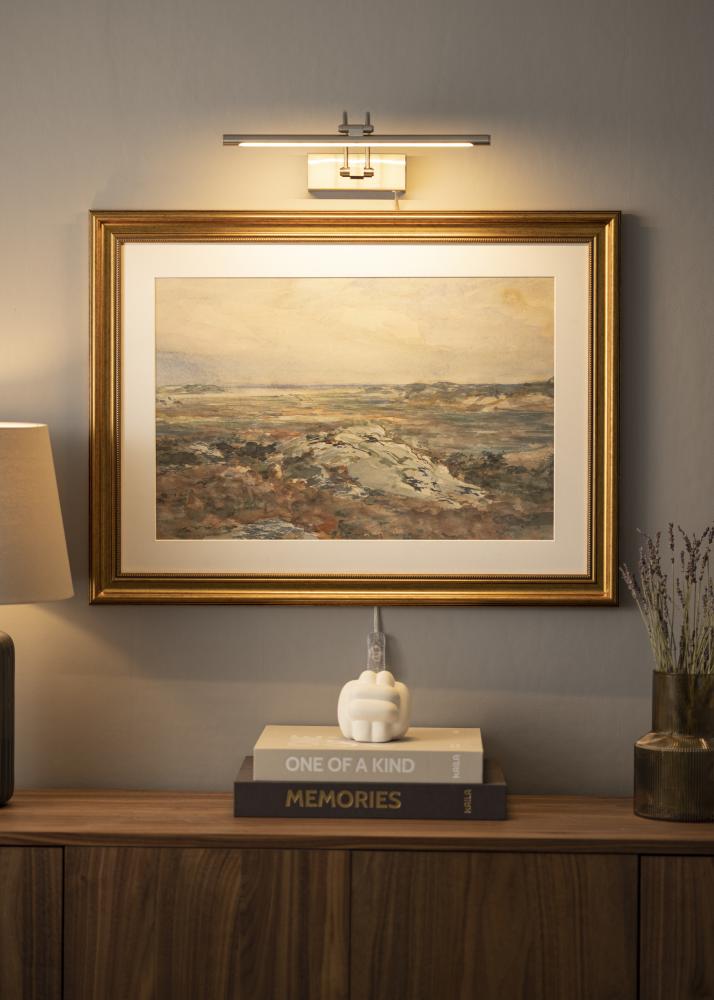 Gunnebo V962 LED Осветление за картини 37 cm - Никел