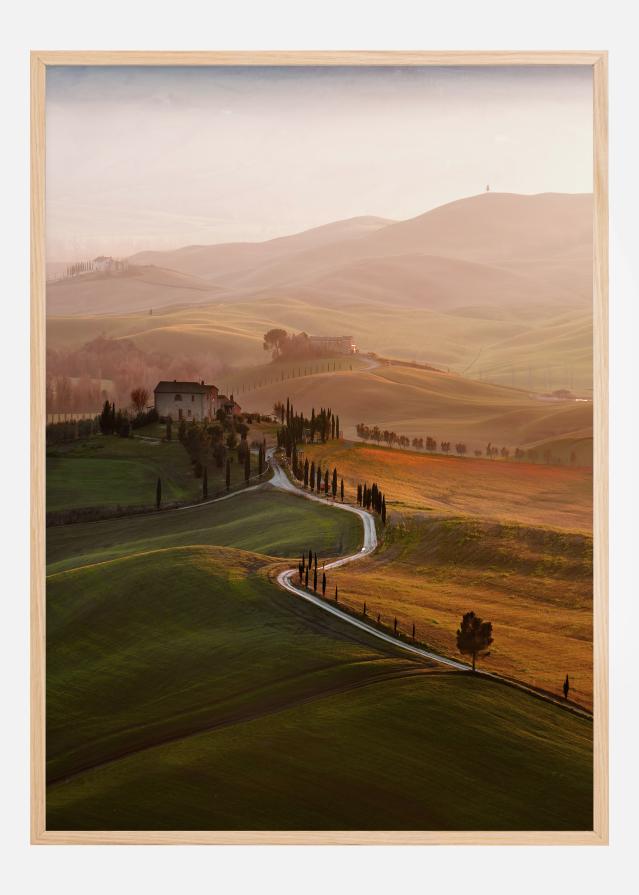 Val D'Orcia Постер