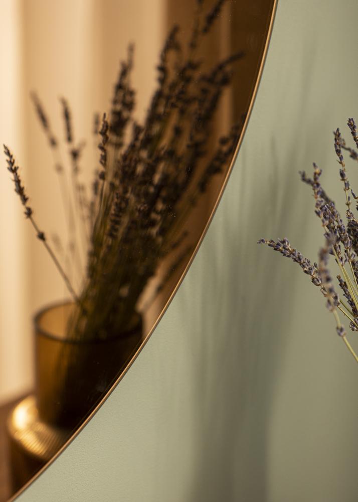 KAILA Кръгъл Огледало Rose Gold 80 cm Ø