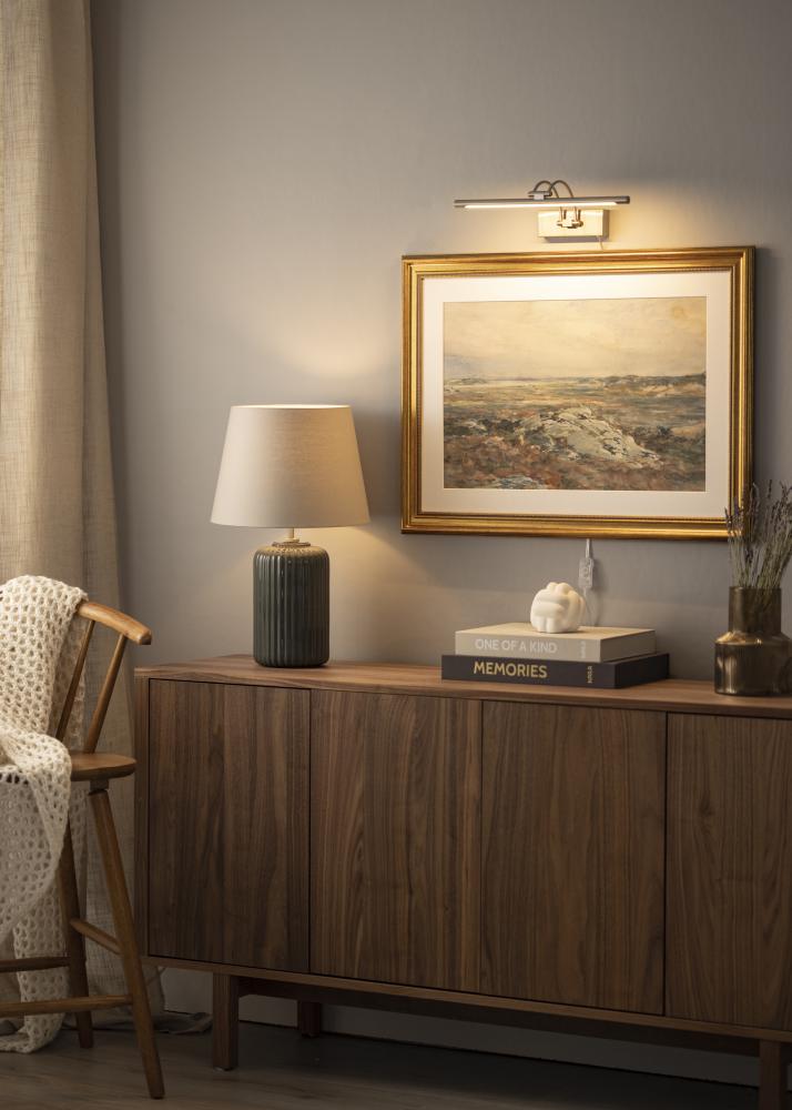 Gunnebo V962 LED Осветление за картини 37 cm - Никел