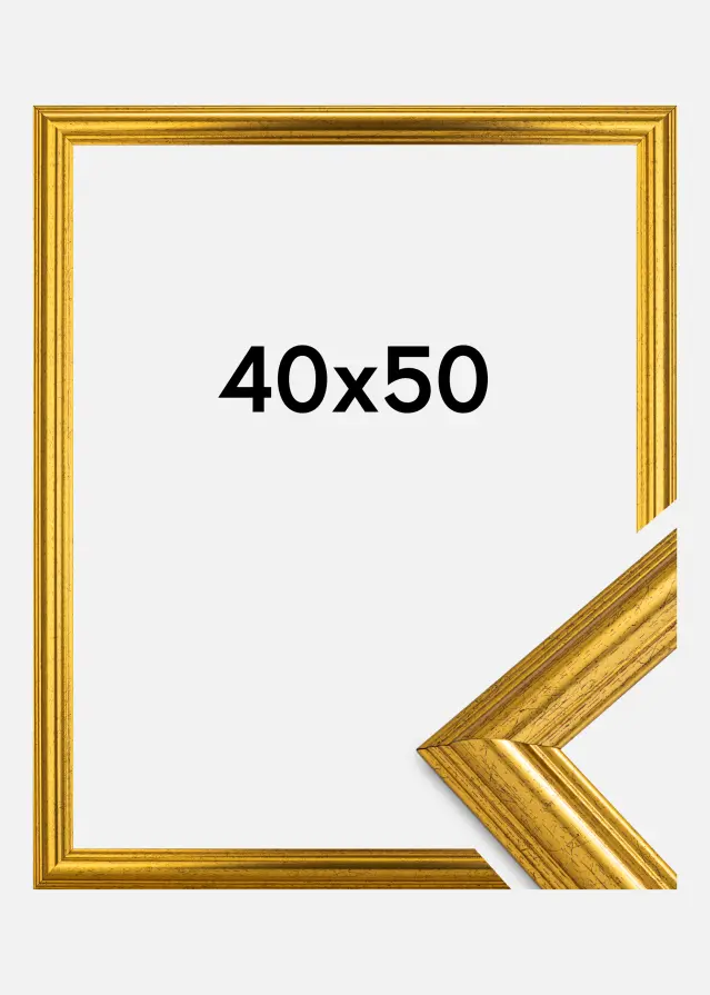 Рамка Västkusten Акрилно стъкло Златно 40x50 cm