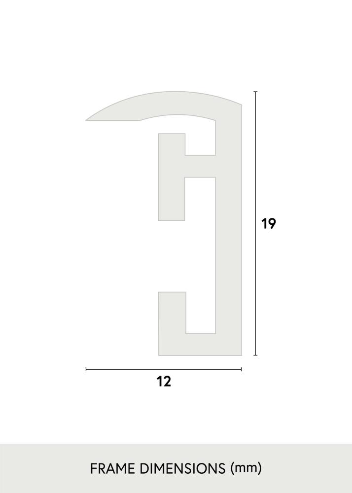 Рамка Victoria Акрилно стъкло Черно 70x100 cm