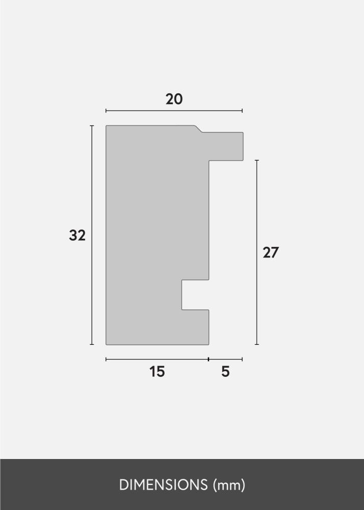 Рамка Diana Акрилно стъкло Лилаво 28x35 cm