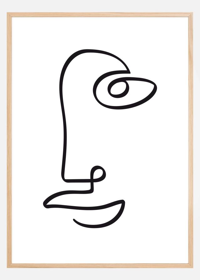 Face Line II Постер