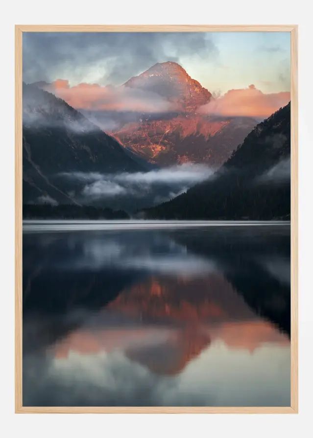 Sun On Mountain Постер