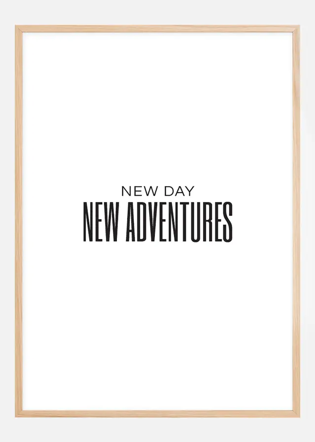 New day - NEW ADVENTURES Постер