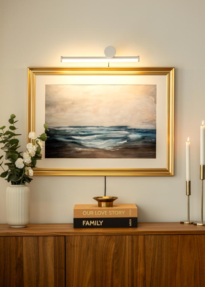 KAILA Shine Osveshtenie za Kartini 40 cm - Byal