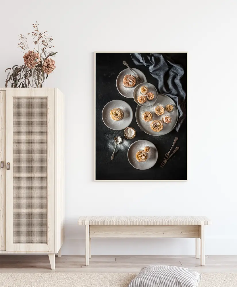 Apple Roses Tartlets Постер