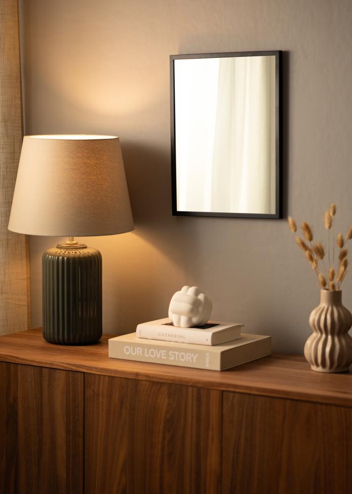 Огледало Oslo Черно - собствени мерки