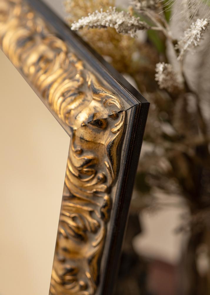 Огледало Odin Златно/Черно - собствени мерки