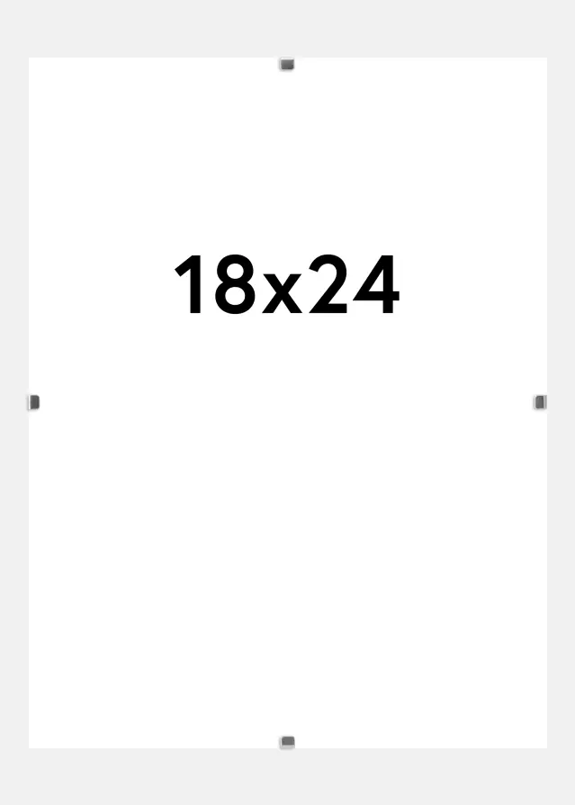 Рамка с клип Мат Антирефлекторно стъкло 18x24 cm